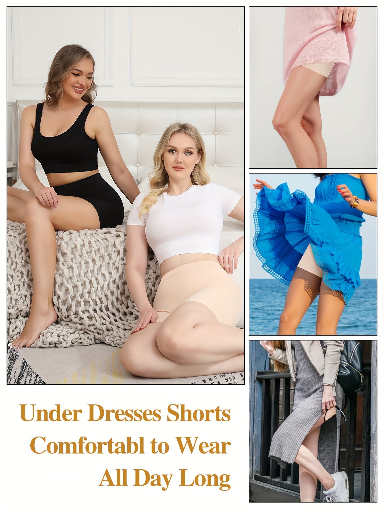 Women Shorts for Under Dresses