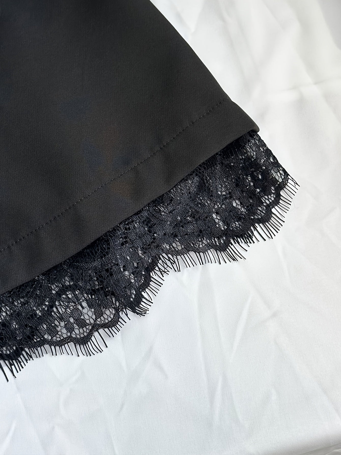 Women'S Elegant Black Lace Trim Skirt Shorts - High-Waisted Pleated Design with Golden Button Belt, Non-Stretch Fabric, Green Skirt For Women, Green Skirt, Elegant Woman Short, Woman Short Skirt, Women Shorts, Women Short, El