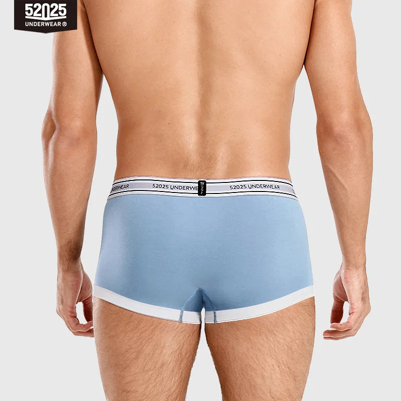 52025 Men’s Boxers – Crafted from Cotton-Modal Blend, Naturally Plant-Dyed, Breathable, Antibacterial & Exceptionally Soft