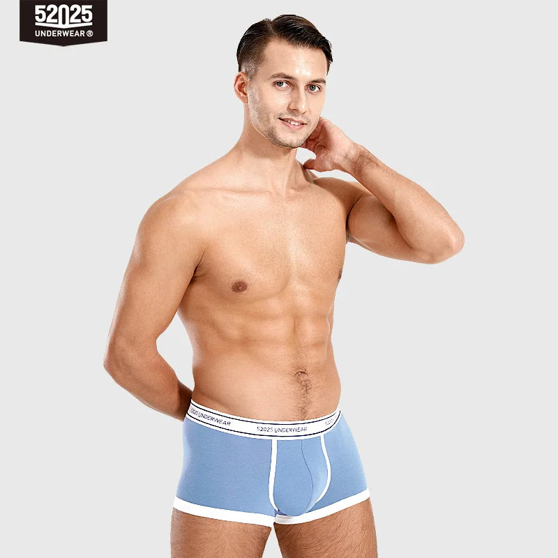 52025 Men’s Boxers – Crafted from Cotton-Modal Blend, Naturally Plant-Dyed, Breathable, Antibacterial & Exceptionally Soft