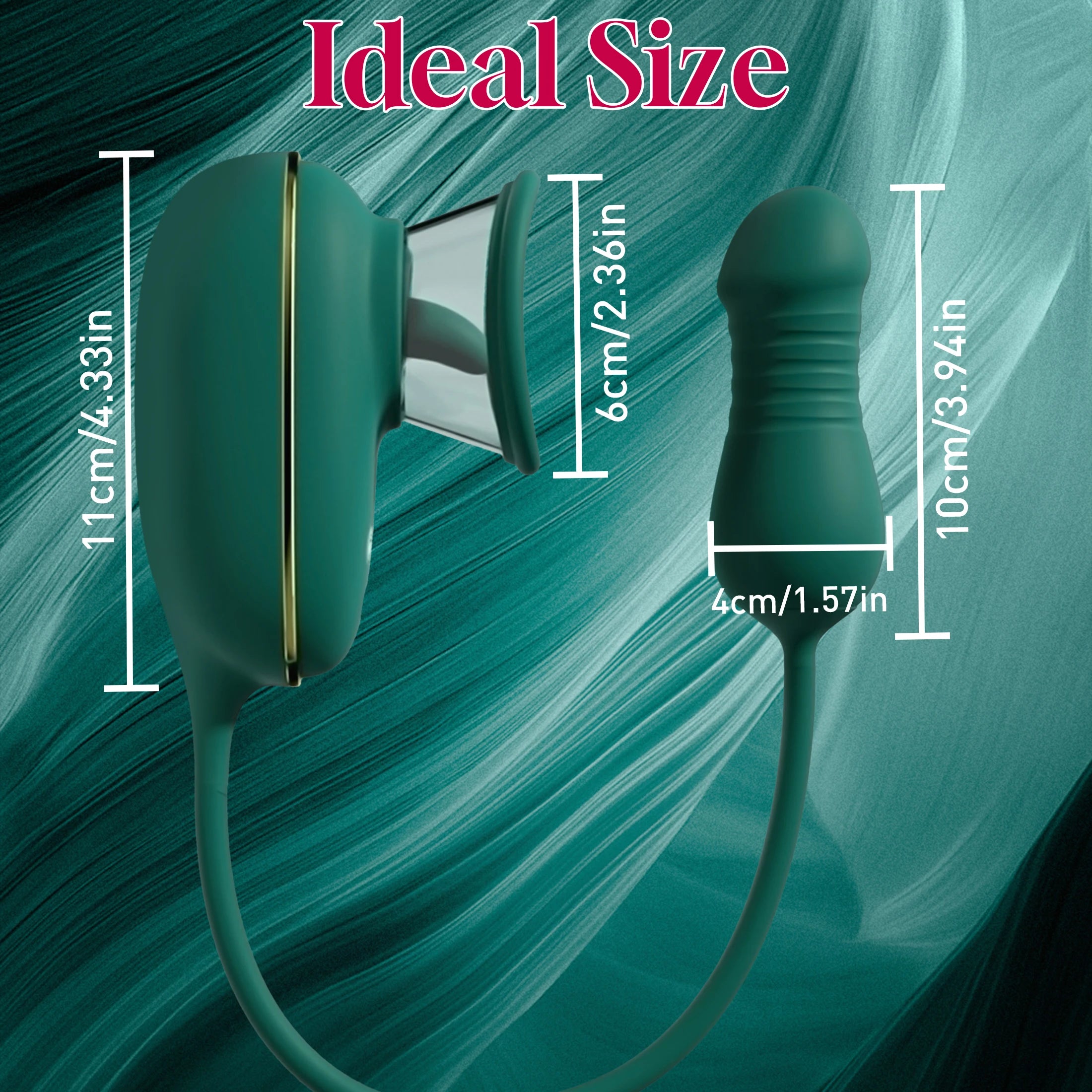 Adult Sex Toy 3-in-1 Licking Vibrator 3 Suction Modes Clitoral Stimulation Extendable Thrusting Masturbator Suitable for Women