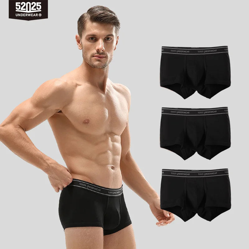 52025 Men’s Boxers – Crafted from Cotton-Modal Blend, Naturally Plant-Dyed, Breathable, Antibacterial & Exceptionally Soft