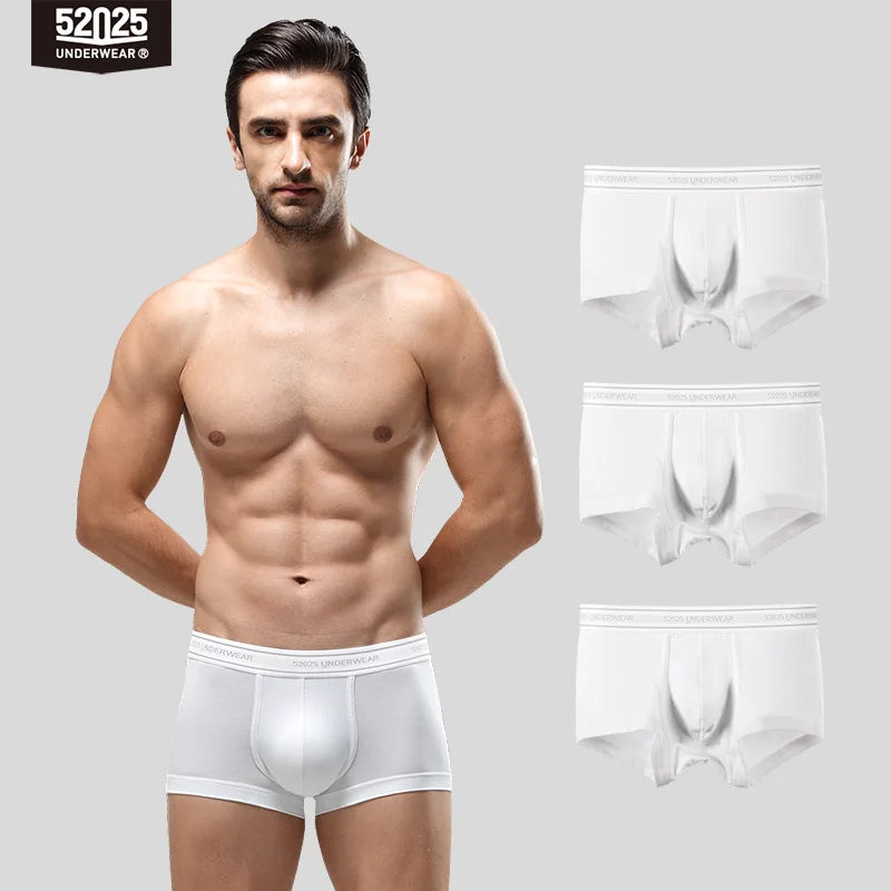 52025 Men’s Boxers – Crafted from Cotton-Modal Blend, Naturally Plant-Dyed, Breathable, Antibacterial & Exceptionally Soft