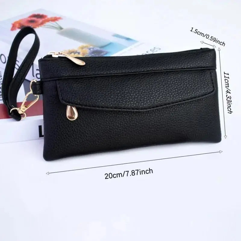 New Pu Women Wallets Purses Fashion Long Zipper Women's Wallet Money Coin Holder Female Purse