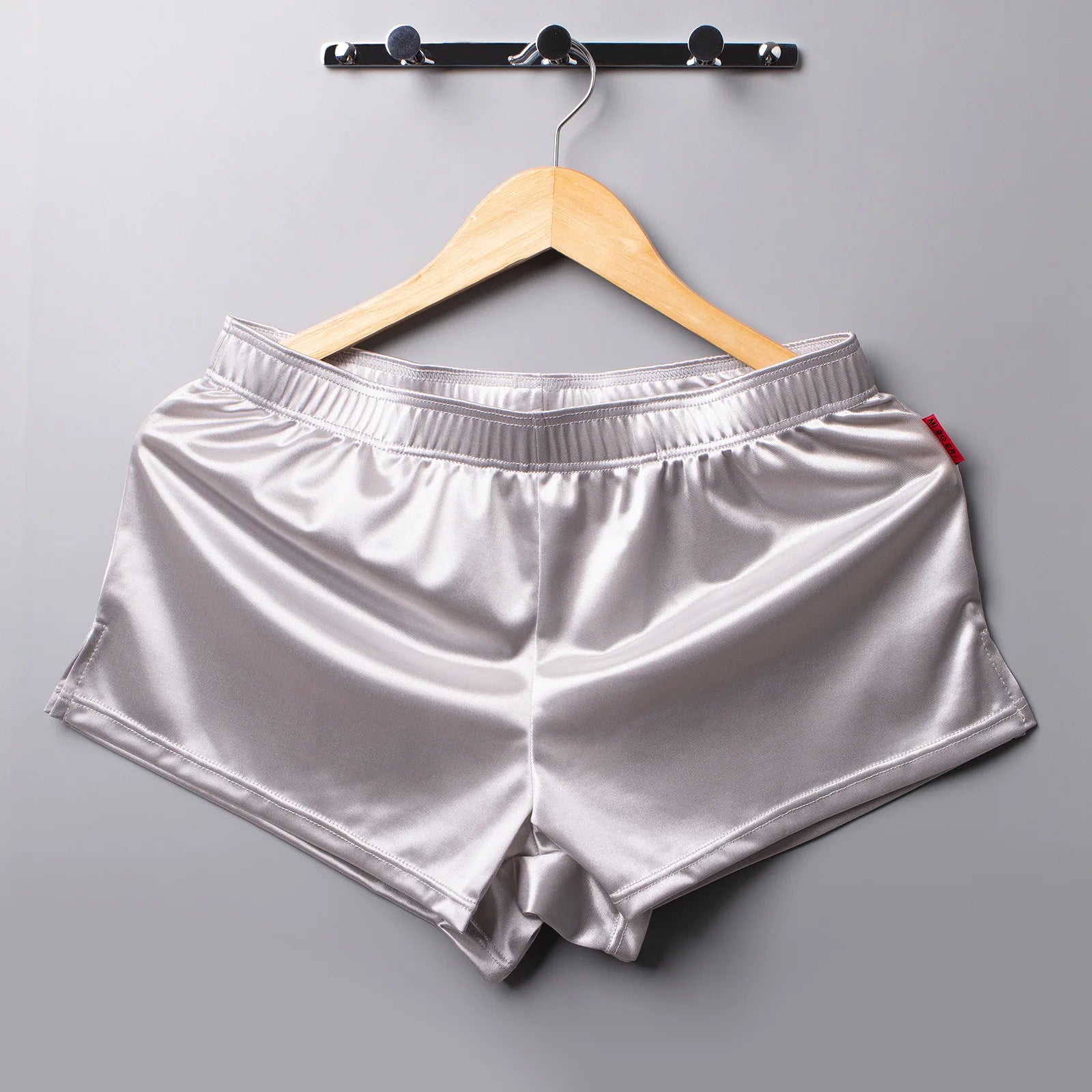 Sexy Sleepwear Nightwear Satin Short Pants Men Underwear Lounge Pajamas Homewear Sleep Bottoms Boxershorts
