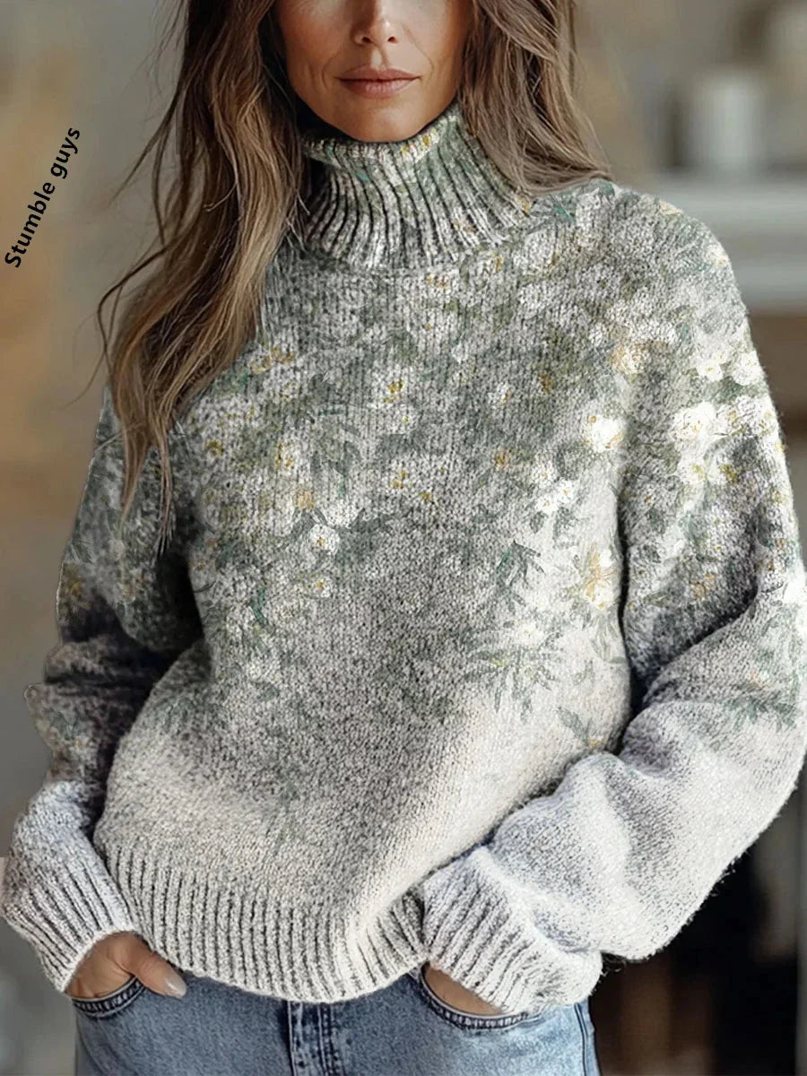 Women's Sweater Autumn Winter Fashion Casual Soft Warm Cozy Skin-Friendly Daily Wear Santa Hoodie Christmas Gift Knit Top