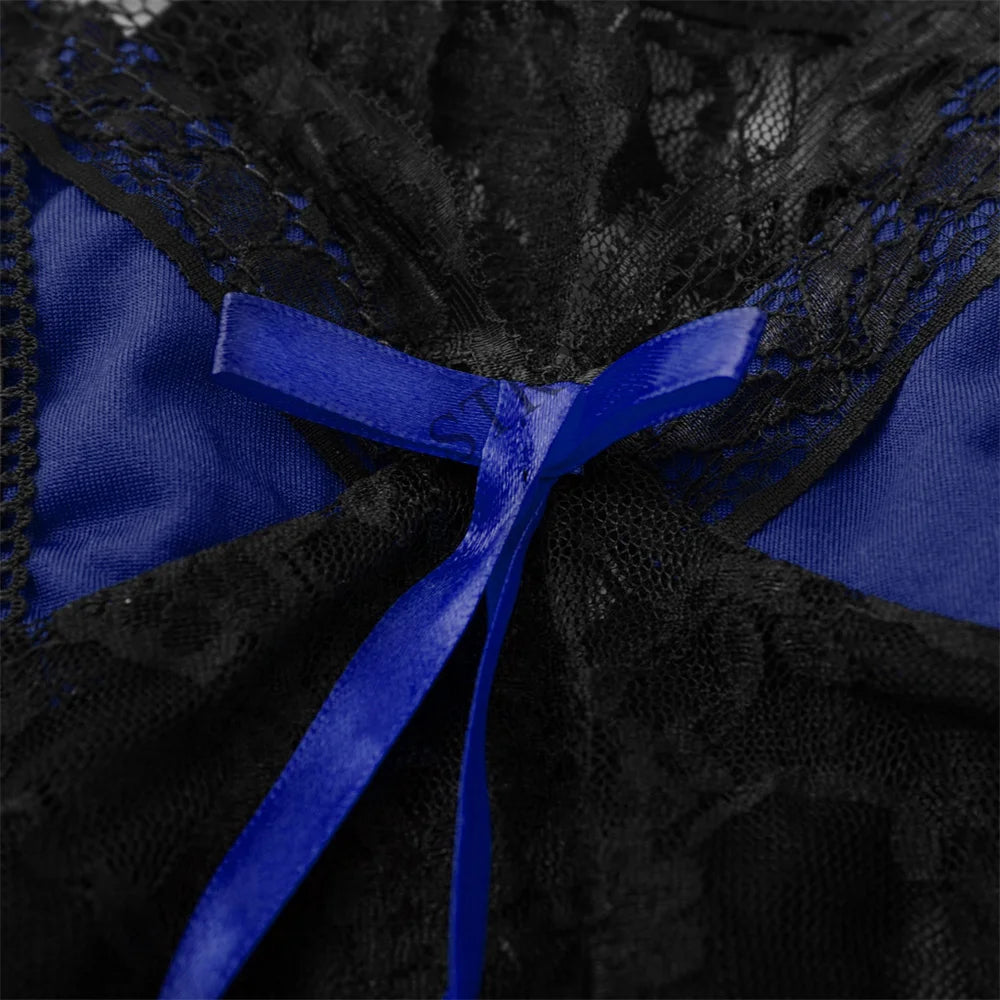 Erotic Lingerie Women Sexy Lingerie Lace Nightwear Dress Embroidery Lace Sexy Lady Lenceria Sexy Sleepwear Women Sex Products