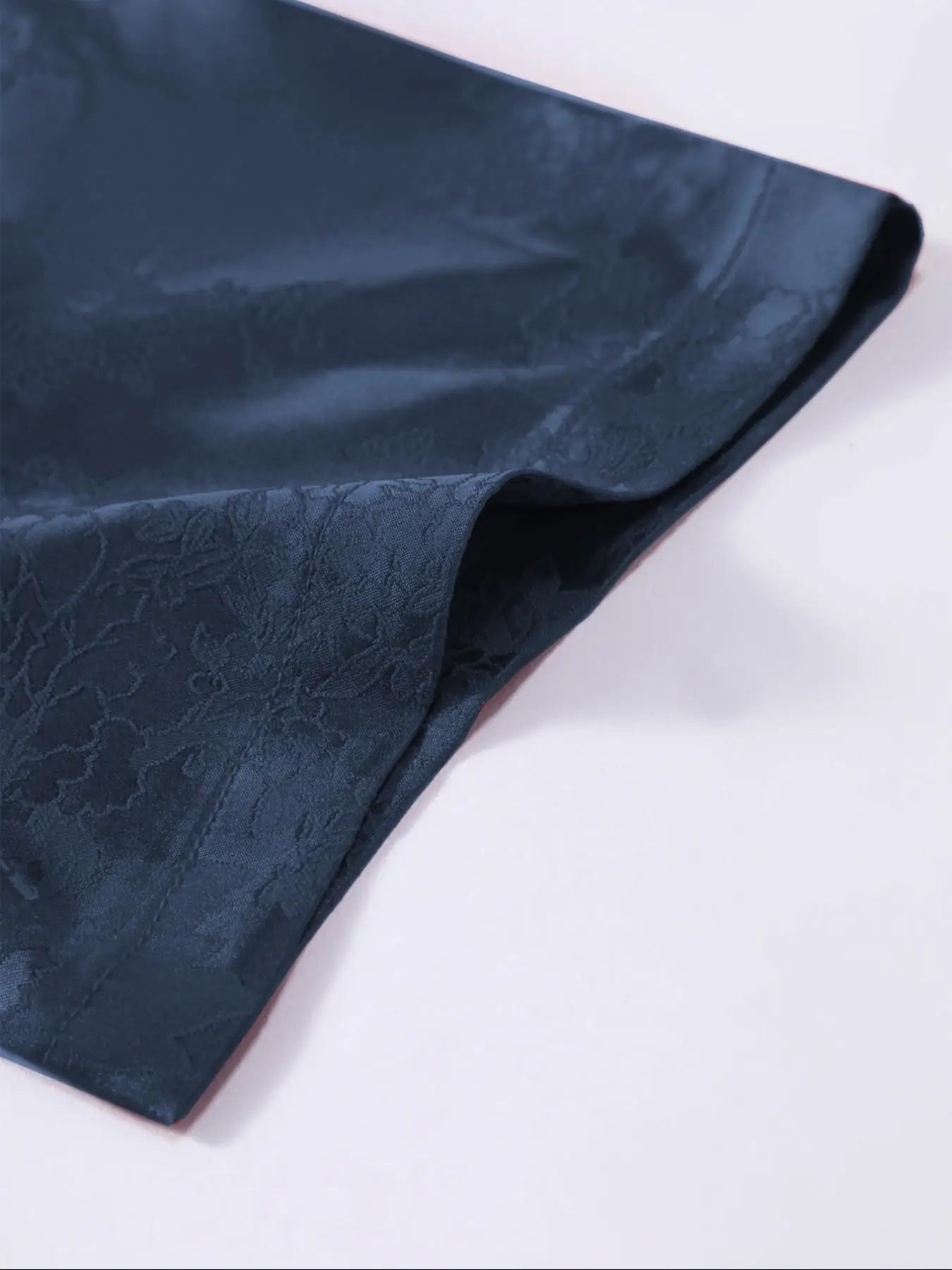 Men's Embroidered Shirt  Short Sleeve Shirt Casual Summer Beach Button Down Shirts