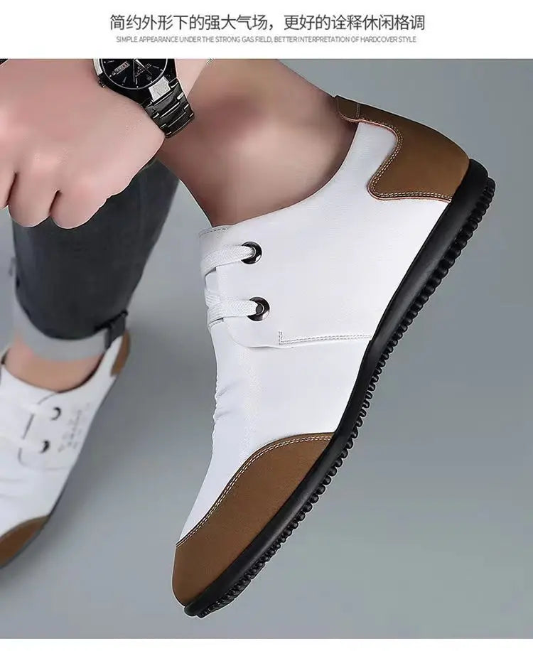 Dress Shoes for Men Casual Business Shoes Men Casual Loafers Office Party Wedding Shoes Leather Men Sapatos Formais Masculinos