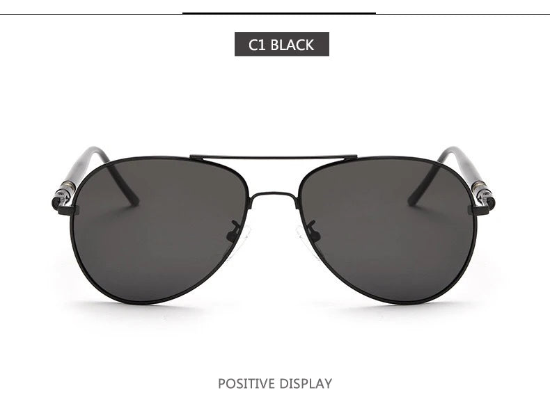Sunglasses Men  Polarized Fashion Classic Pilot Sun Glasses Fishing Driving Goggles Shades For Women Oculos
