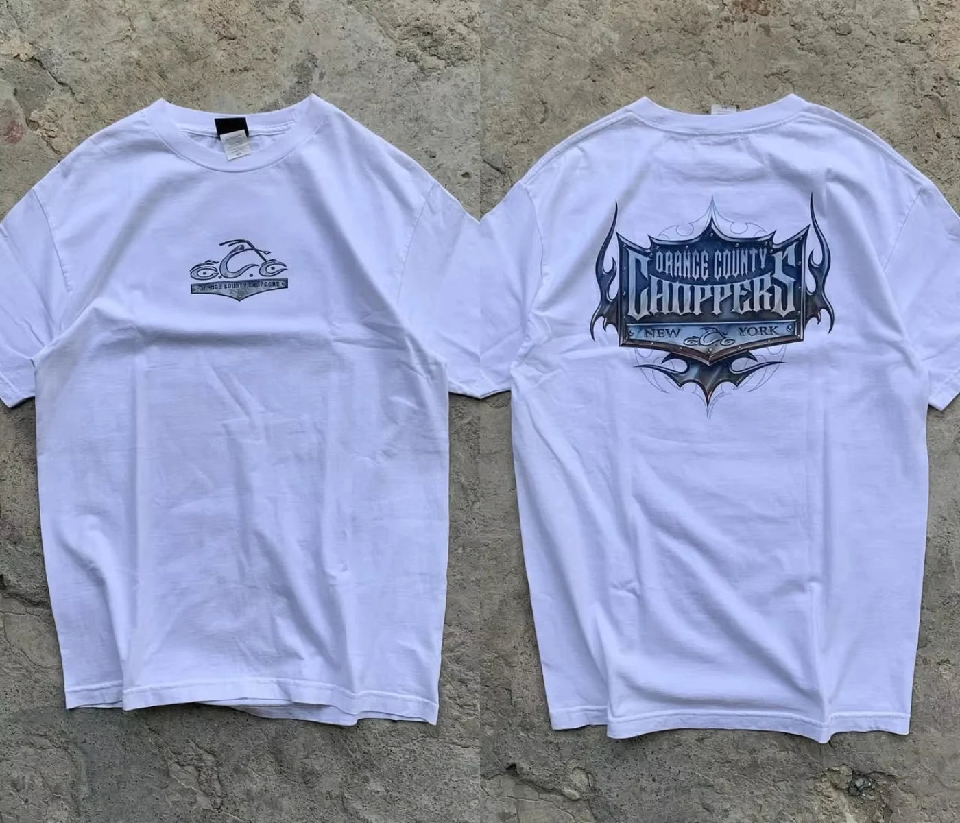 2026 new New trendy and popular streetwear with printed designs short-sleeved retro high street clothing, loose T-shirt