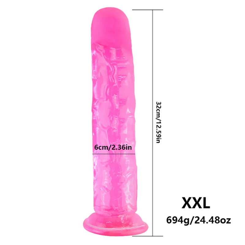 Adult Supplies Sex Toy Realistic Dildos Lifelike Flexible Dildo With Suction Cup For hands-free Play Adult Sex Toys For Men