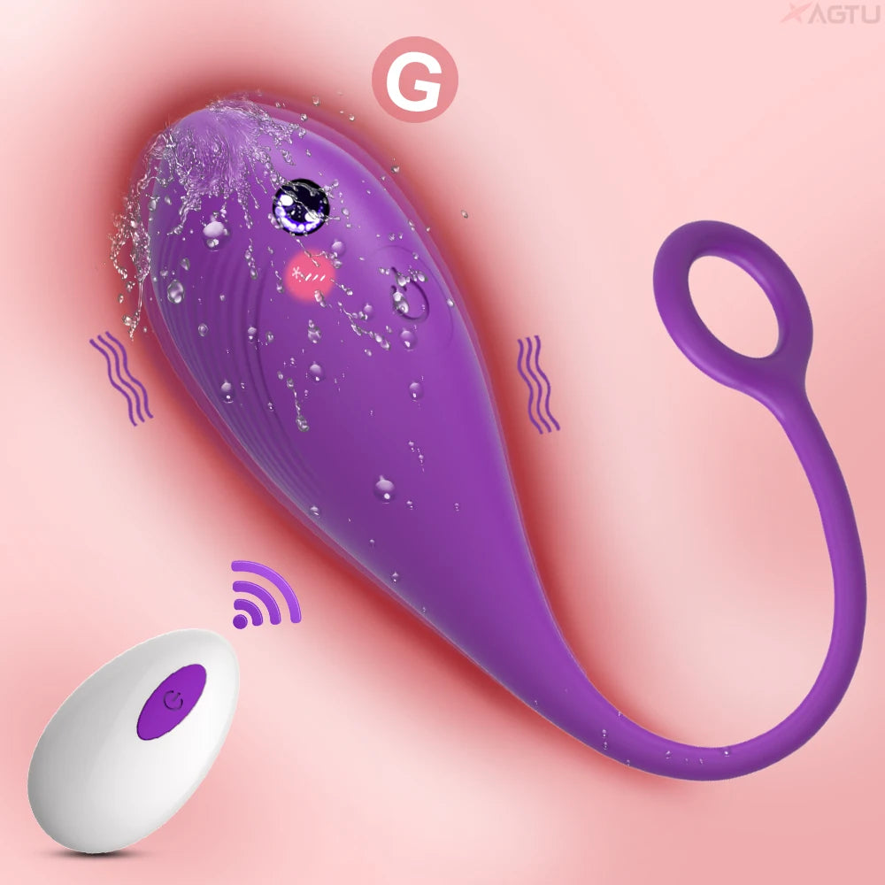 Sexy Adult Shoot Vibrating Egg for Women Dildo Vibrator Female Panties Vibration Penetration Vagina Vibrator Female Adult Toy