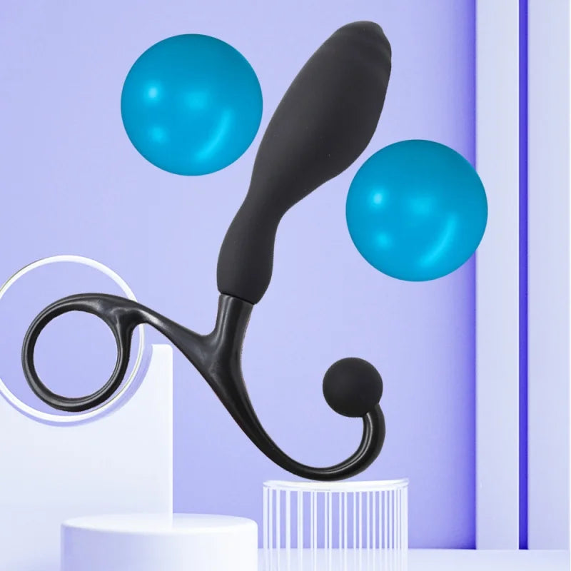 18 adult sex toy SM Female Silicone Rod Male prostate massage stick G-spot clitoral stimulation Anal plug masturbator MINI dild0