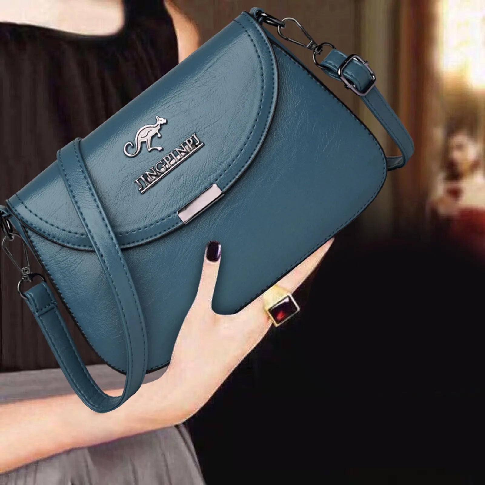 Women Crossbody Bag Shoulder Bag Tote Leather Handbag Purse for Ladies Daily Use Fashion Accessories
