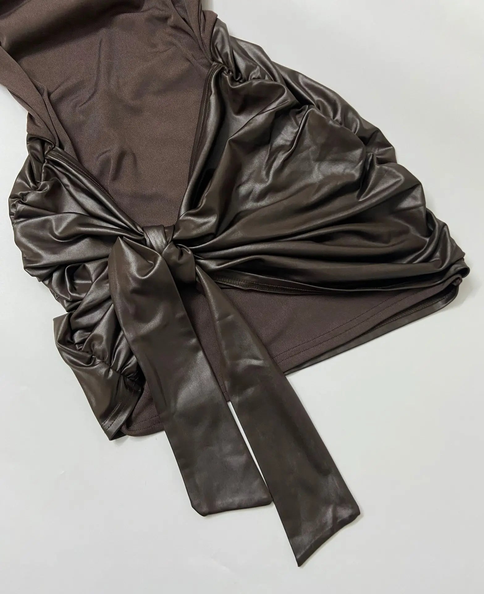 Mini Dress Dresses 2025 Woman Vestidos Slim Simple Style Solid Color Straps Round Neck Hot Girl Sleeveless Fashion Temperament