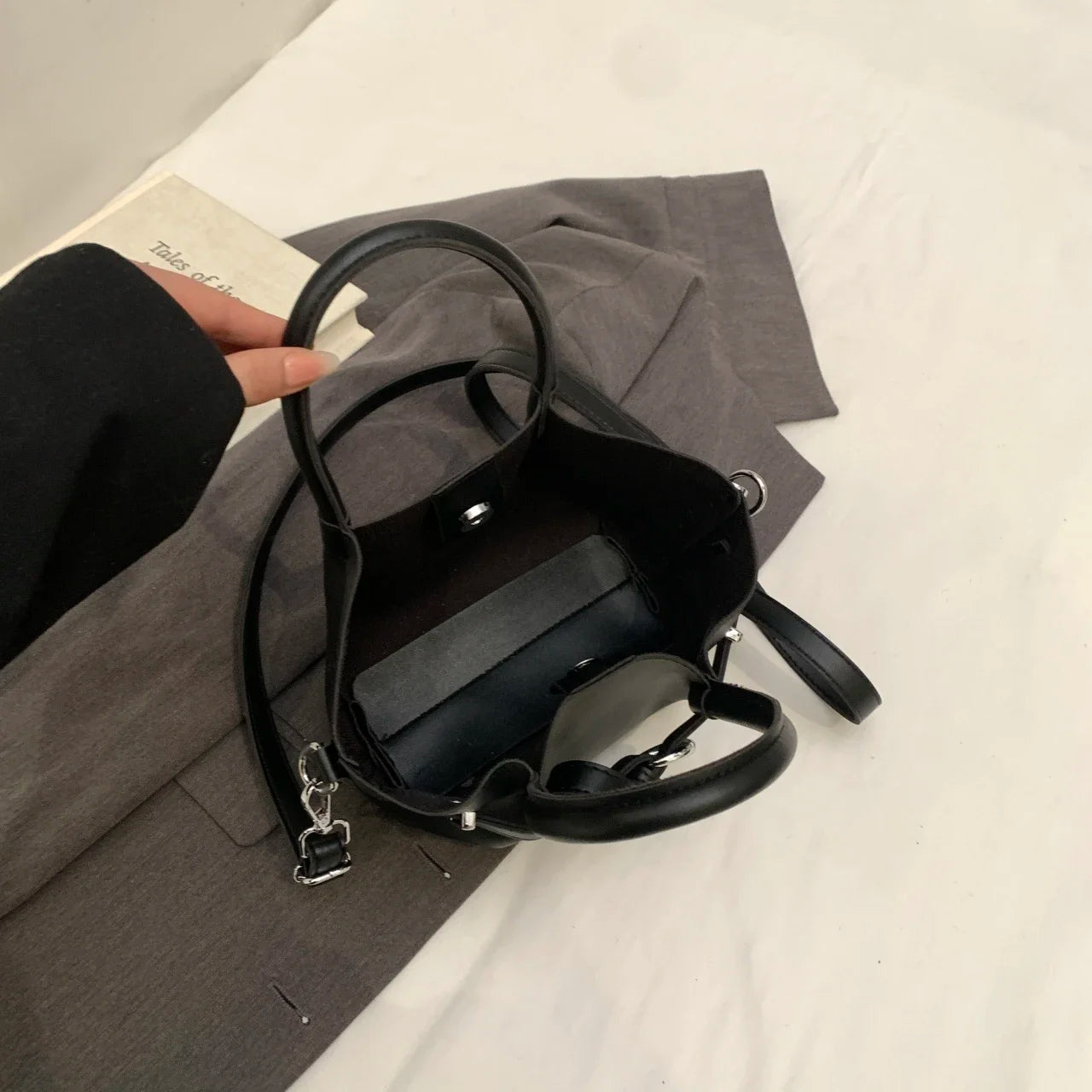 Branded Hand Bags for Women High Quality Leather Shoulder Bag Luxury Purses and Handbags Designer Crossbody Bag Bucket Bolsos