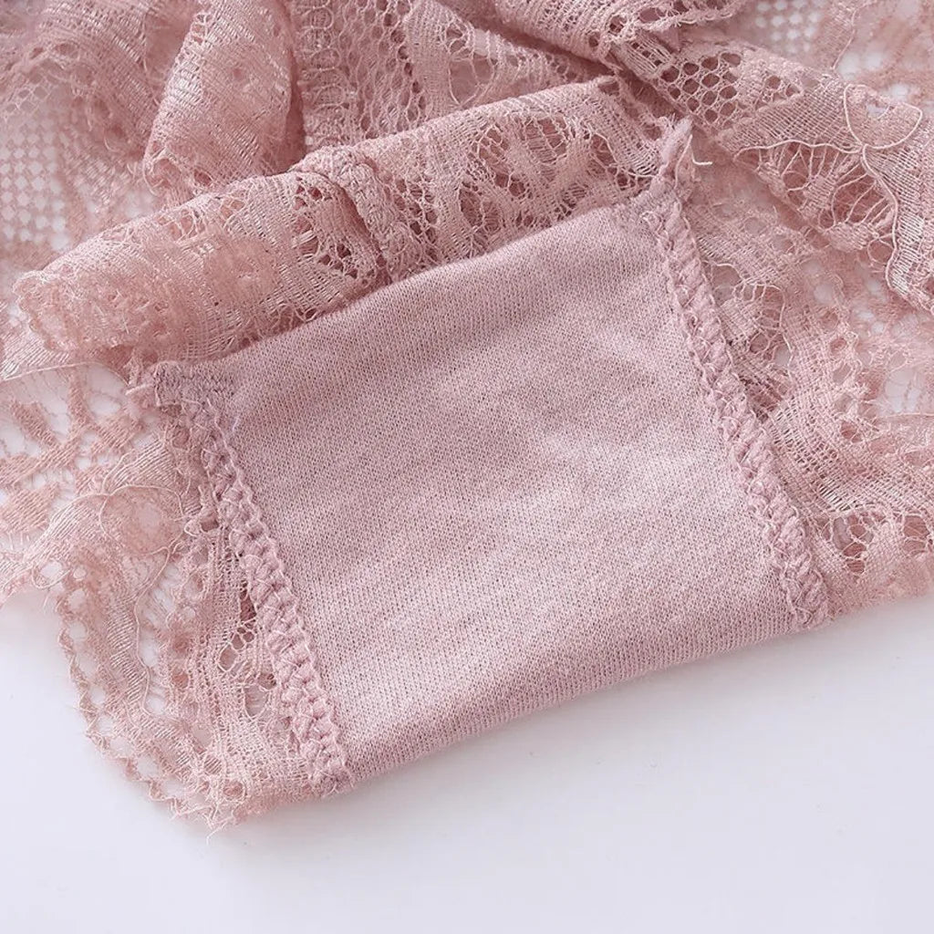 Women Underwear Sets Backless Bra Lace Panty Sexy Thong Sexy Lace Hollow Deep V Push Up Lingerie Sets