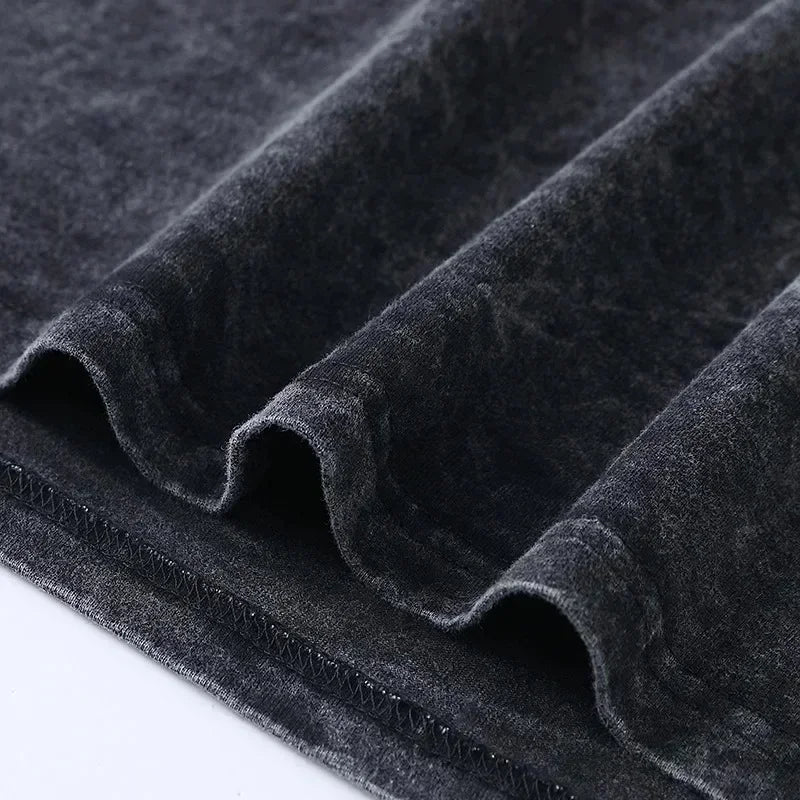 Mads Mikkelsen T-Shirt for Men Hannibal Hipster 100% Cotton Man Woman tees High-end Luxury hot product Washed Retro Unisex tee