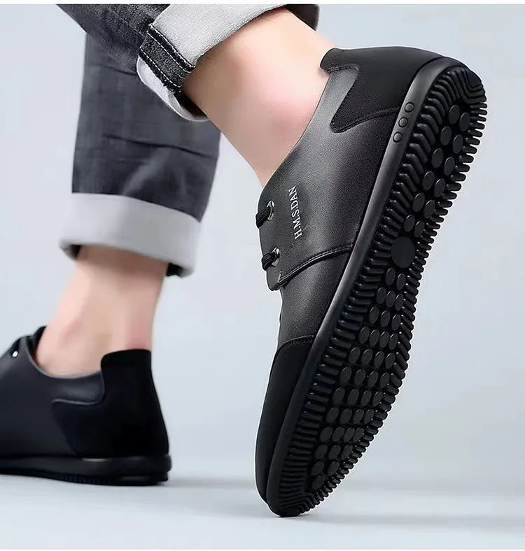 Dress Shoes for Men Casual Business Shoes Men Casual Loafers Office Party Wedding Shoes Leather Men Sapatos Formais Masculinos