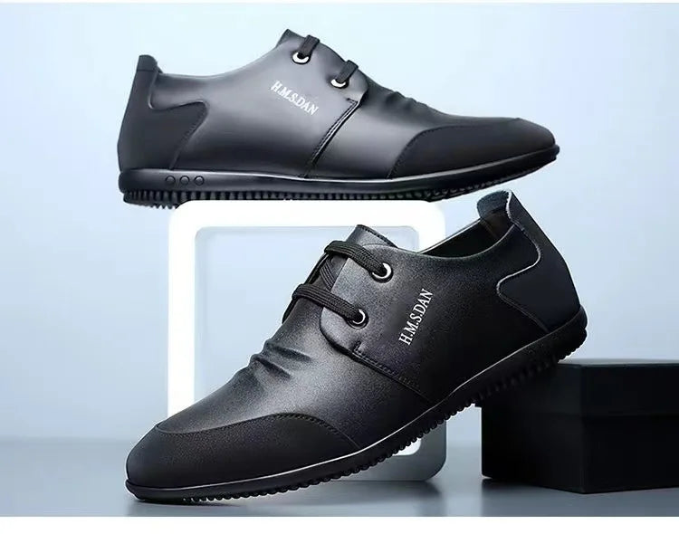 Dress Shoes for Men Casual Business Shoes Men Casual Loafers Office Party Wedding Shoes Leather Men Sapatos Formais Masculinos