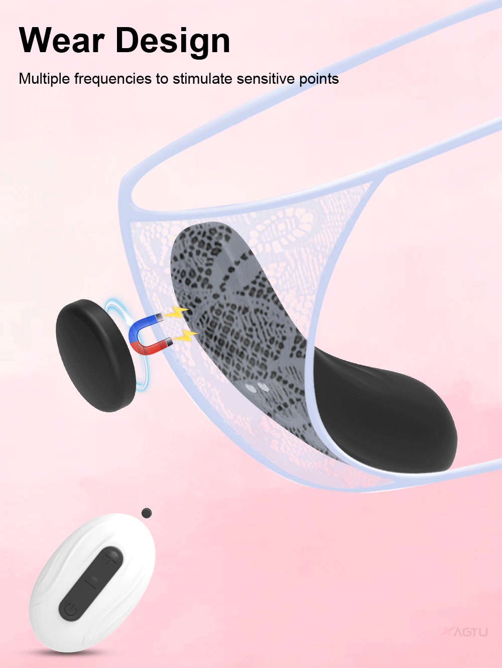 Adult Sex Toys for Women Magnetic Wearable Panty Vibrators Clitoral G Spot Vibration Masturbator Erotic Sexy Shop Products 18+