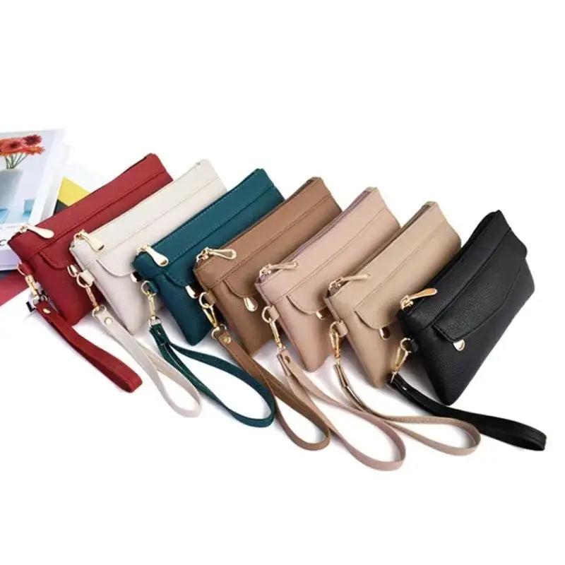 New Pu Women Wallets Purses Fashion Long Zipper Women's Wallet Money Coin Holder Female Purse
