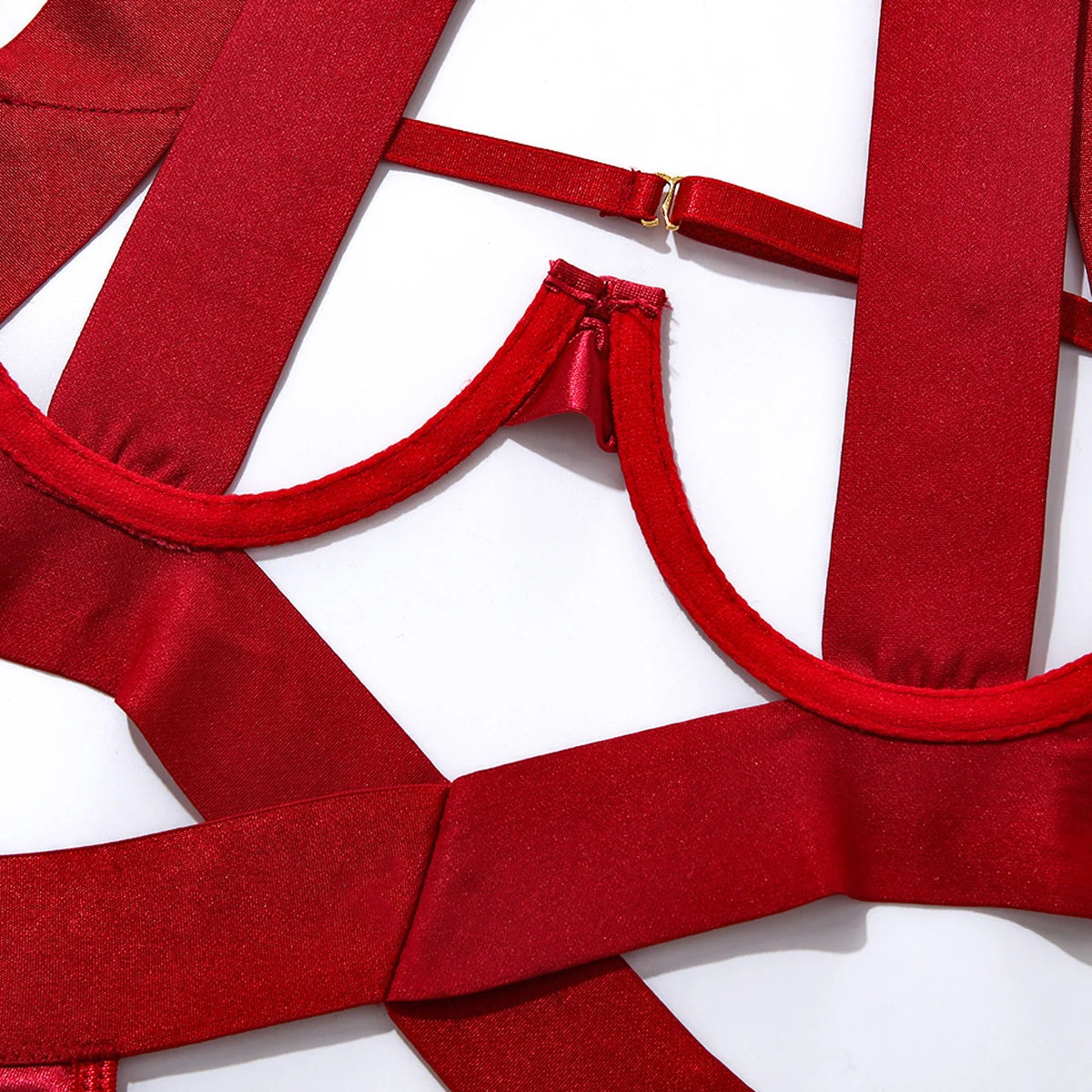 Spicy Girl's Sexy Strap Lingerie Bodysuit  Seductive Erotic Eco-Friendly Packing