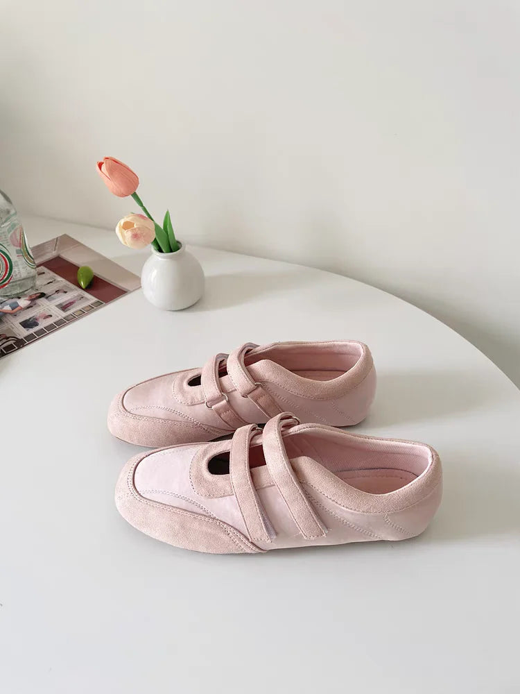 Flats Women's Sports Shoes Fashion Sneakers Casual Shallow Loafers Shoes Walking Ballet Shoes Trend Cozy Zapatillas De Mujer