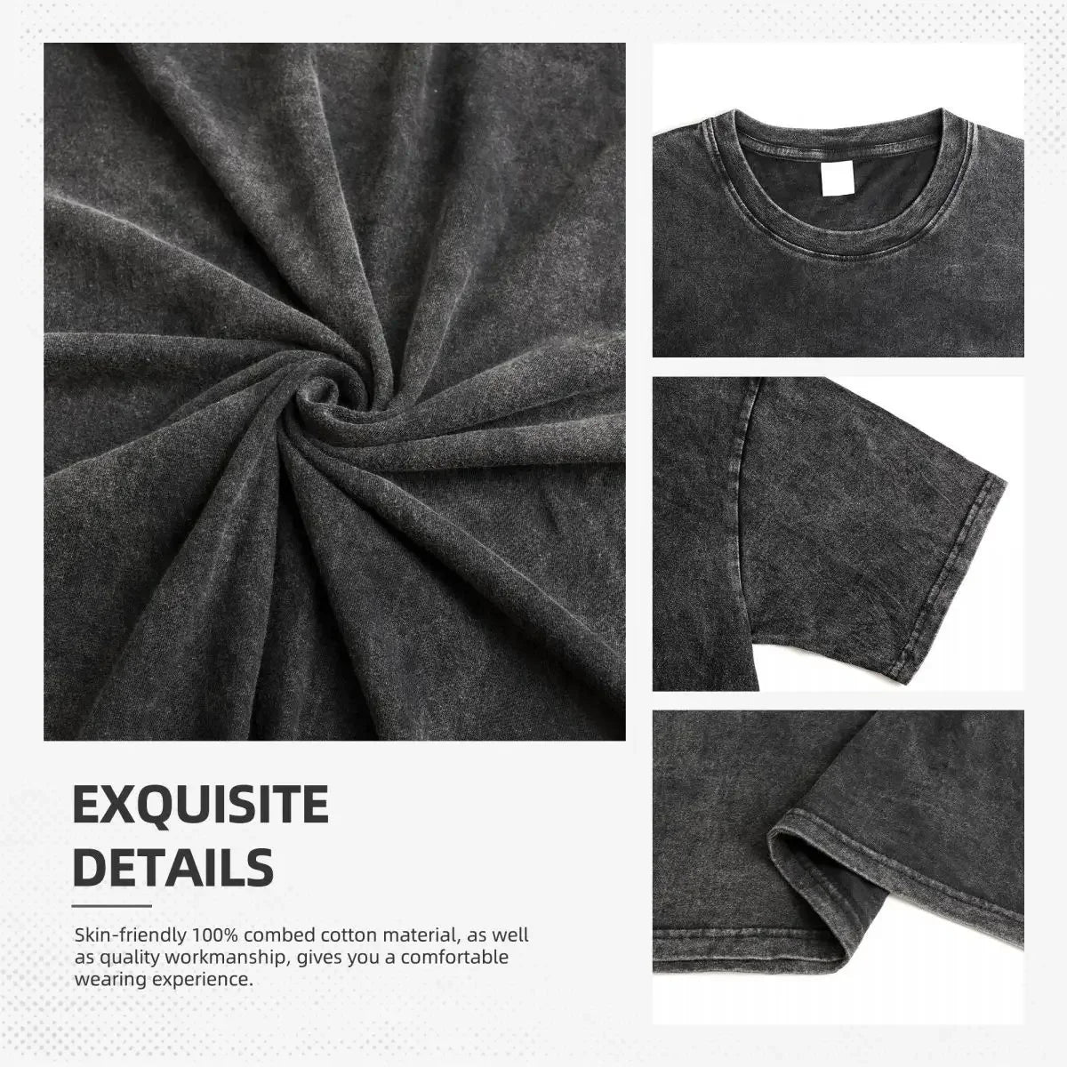 Mads Mikkelsen T-Shirt for Men Hannibal Hipster 100% Cotton Man Woman tees High-end Luxury hot product Washed Retro Unisex tee