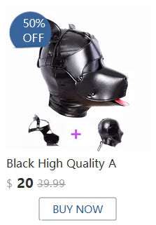 Women Fetish Erotic bdsm Bondage Restraints Adult toys Sex Toy for Sex Mask PU Leather SM Closed Hood Blindfold Sex toys