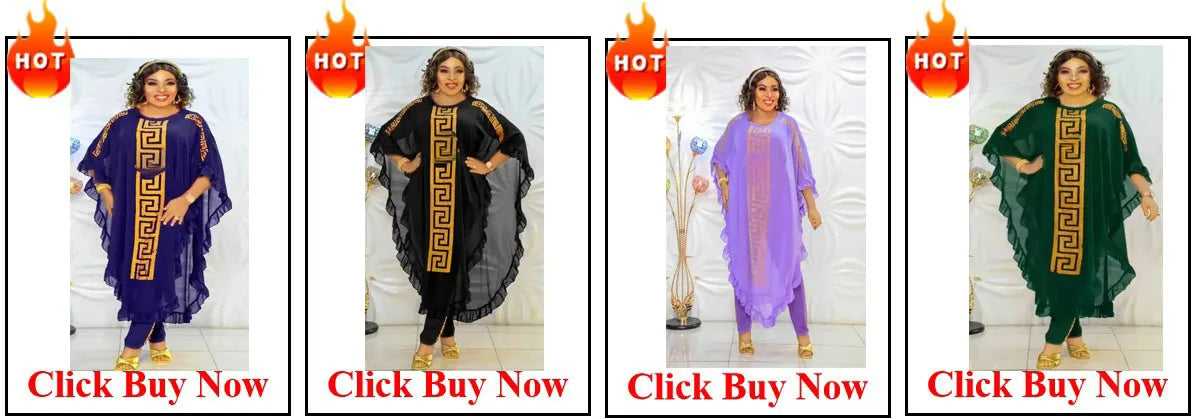 Customized Luxury Vintage Dresses For Women Wedding Party Prom Evening Gown Long Sleeve Dress Dashiki Beaded Robe Turkey African