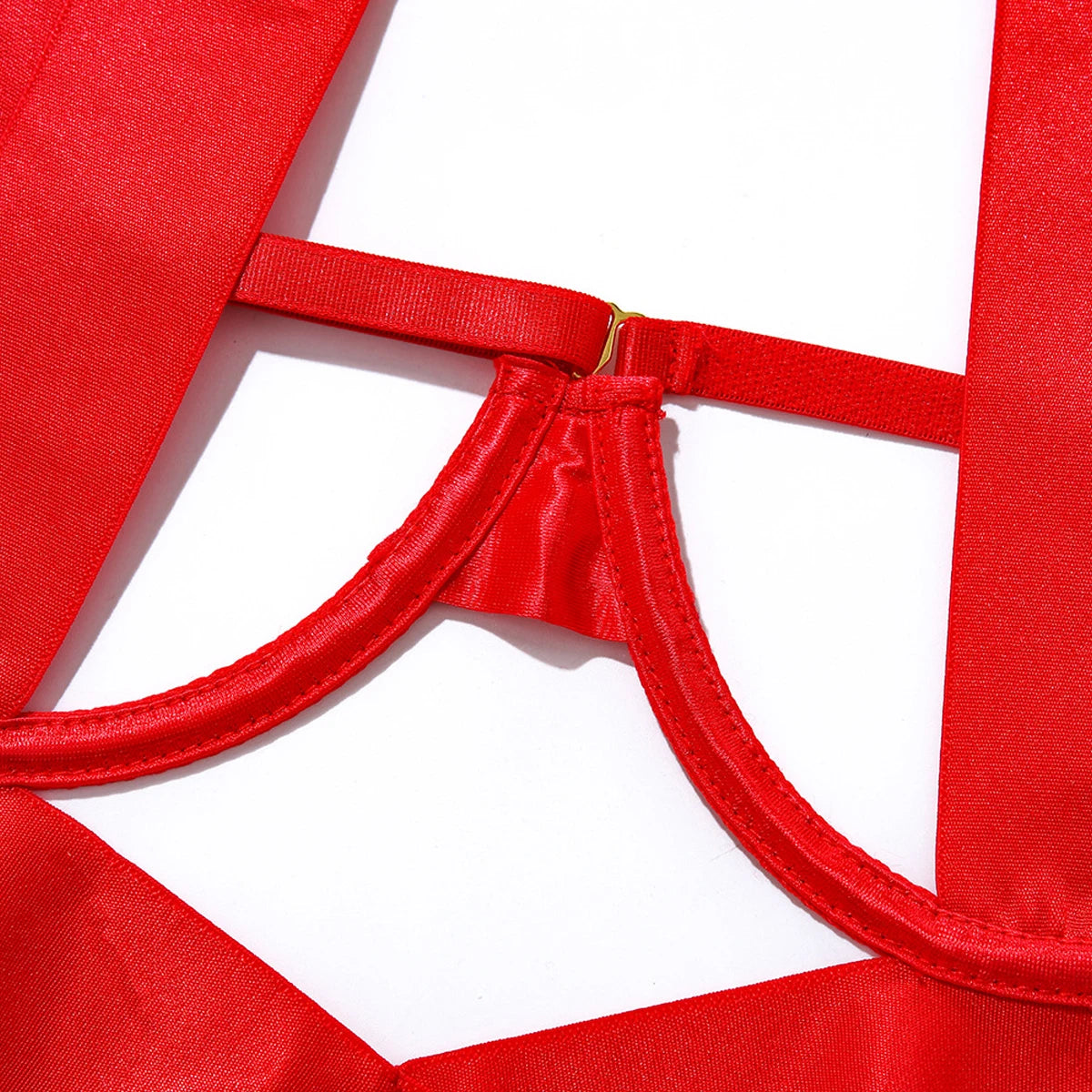 Spicy Girl's Sexy Strap Lingerie Bodysuit  Seductive Erotic Eco-Friendly Packing