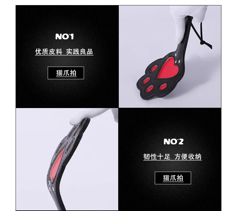 Adult Beat Slave SM Flirting Toys Slave Games Sex Toys Sexual Cat Claw BDSM Flog Spanking Whips Paddles For Couples