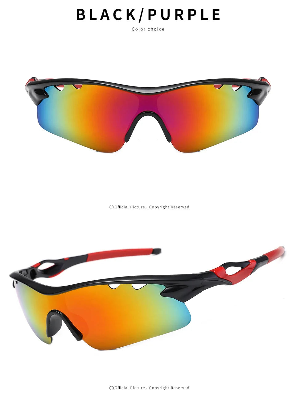 Men and Women Cycling Glasses Mens Sunglasses for Men Outdoor Eyewares Sports Sun Glasses  Multi Color Lens Unisex Glasses