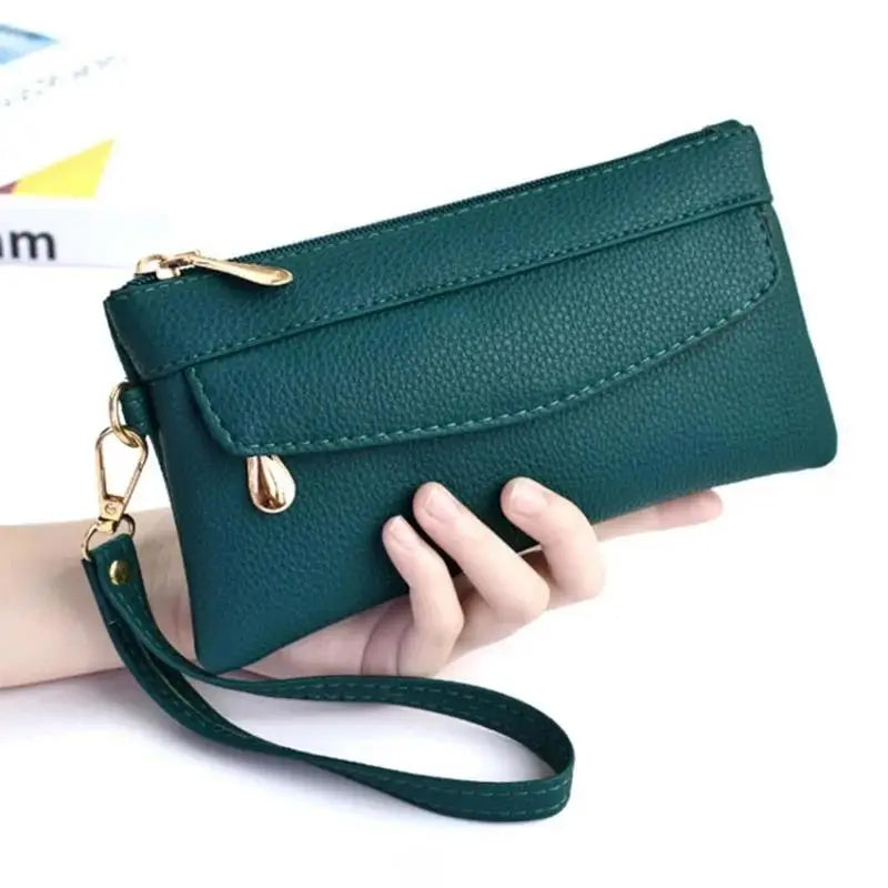New Pu Women Wallets Purses Fashion Long Zipper Women's Wallet Money Coin Holder Female Purse