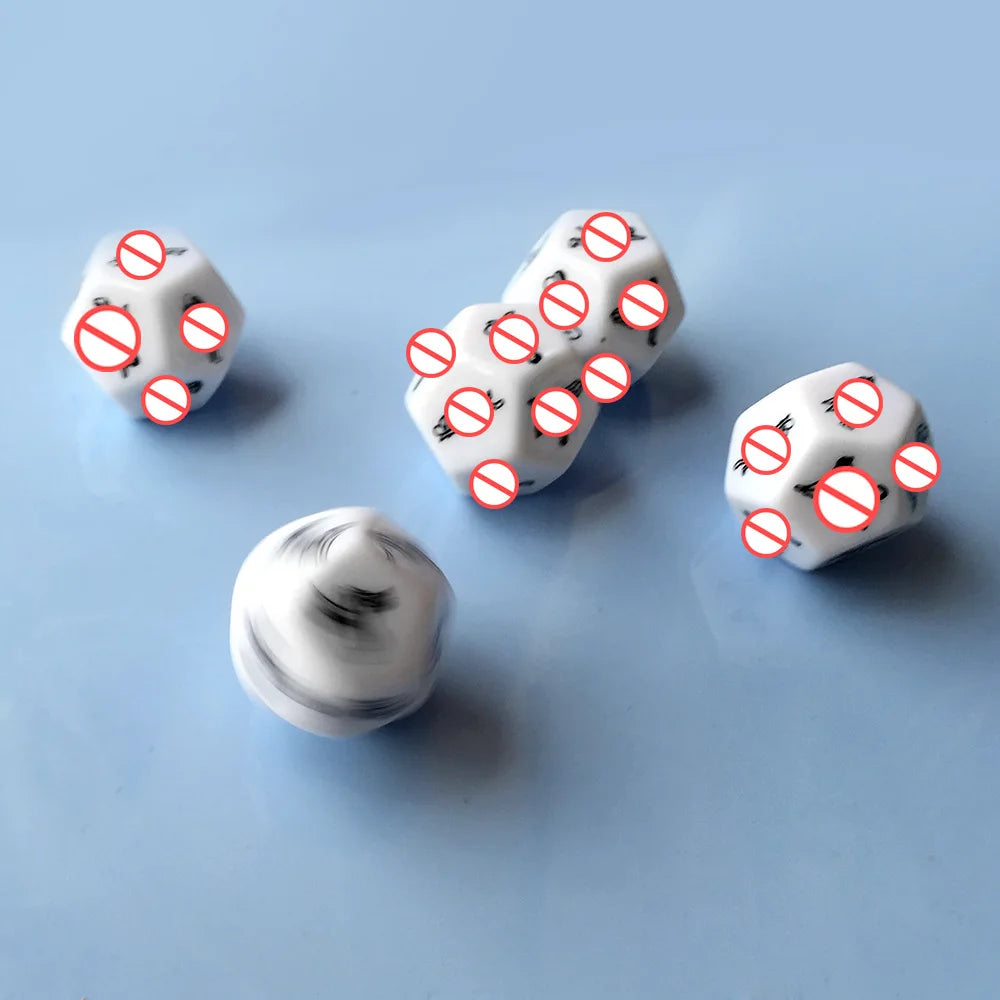 Adult Sexy Toys 12 Sides Sex Dice Sexual Games Dice Couple Erotic Toy Cube Accessoires Sexuels Sexy Toys for Women Sex Shop