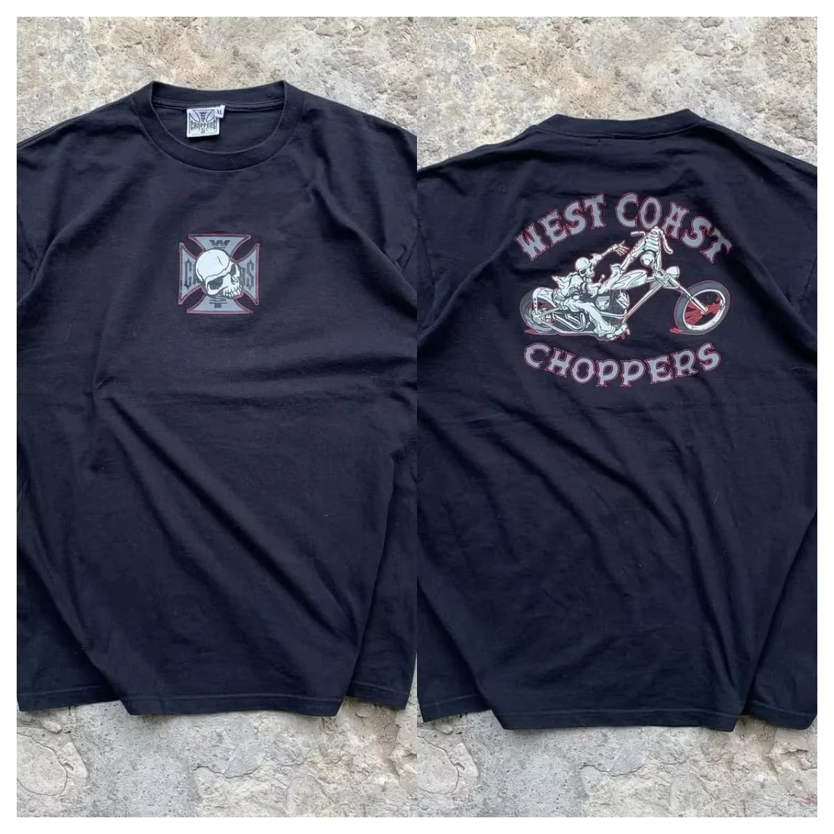 2026 new New trendy and popular streetwear with printed designs short-sleeved retro high street clothing, loose T-shirt
