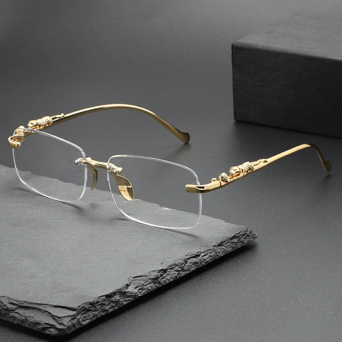 Frameless Sunglasses for Men and Women Classic High-grade Fashion Sunglasses for Women.