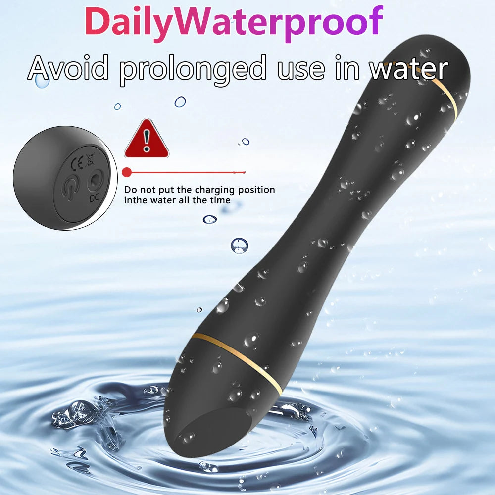 Mini Bullet Vibrator Adult Toy Clitoral Nipple Stimulation 10 Mode, G Spot Stimulator Vagina Anal Massage Adult Toy for Females