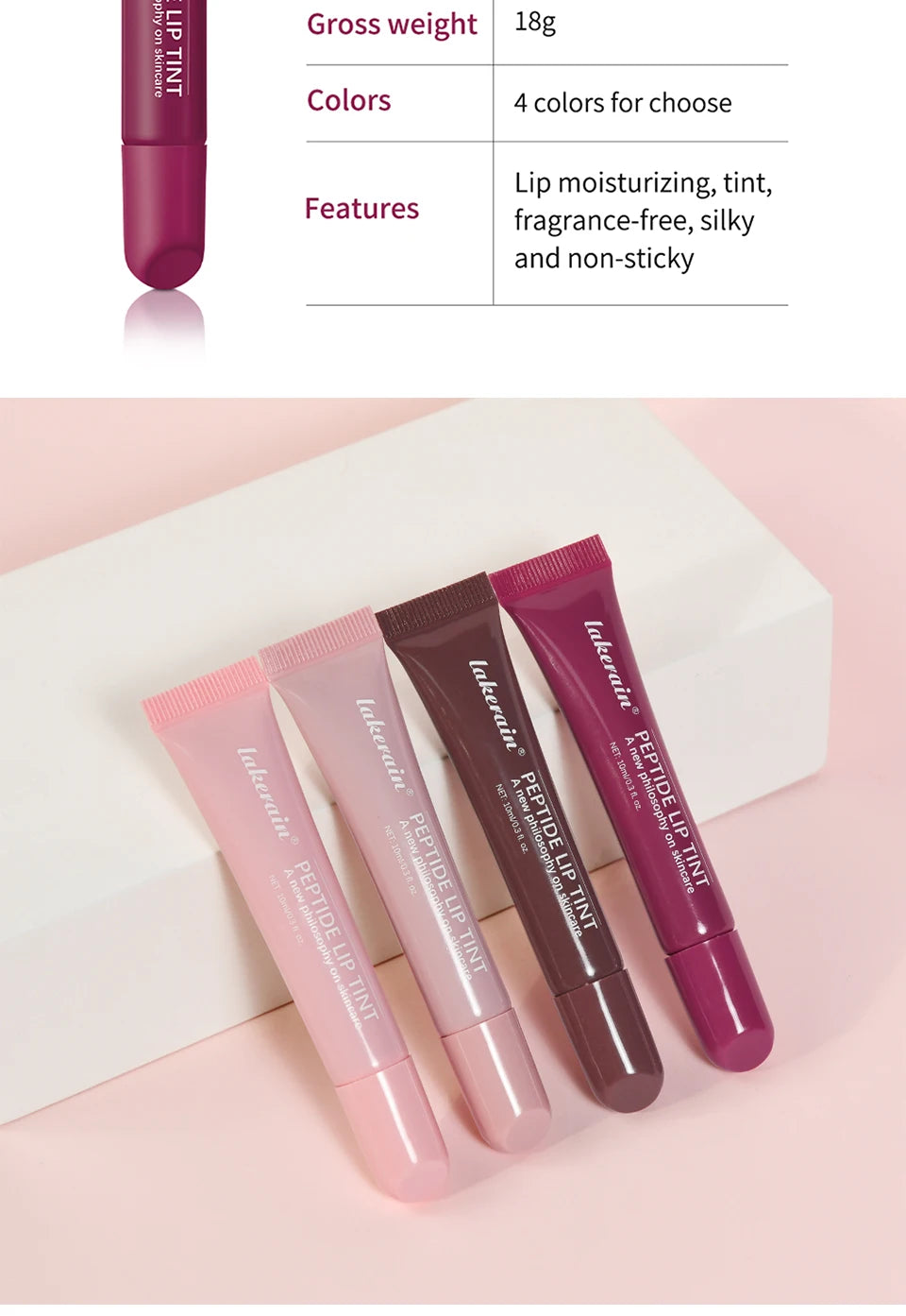 Lip Hydrating Lip Gloss Glitter Glossy Plumping Lipgloss High Shine Glass Finish Nude Colors Shiny Jelly Liquid Lipstick