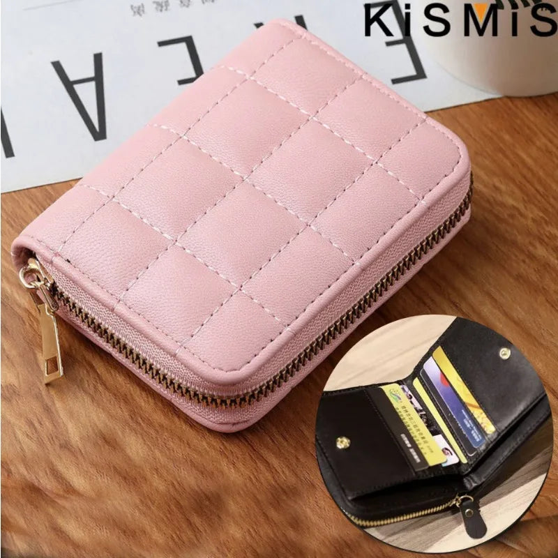 Wallets for Women Kawaii Cute Wallet Luxury Designer Lady Wallet Pink Purse Womens Wallet Small Women Leather Holder Coin Purses