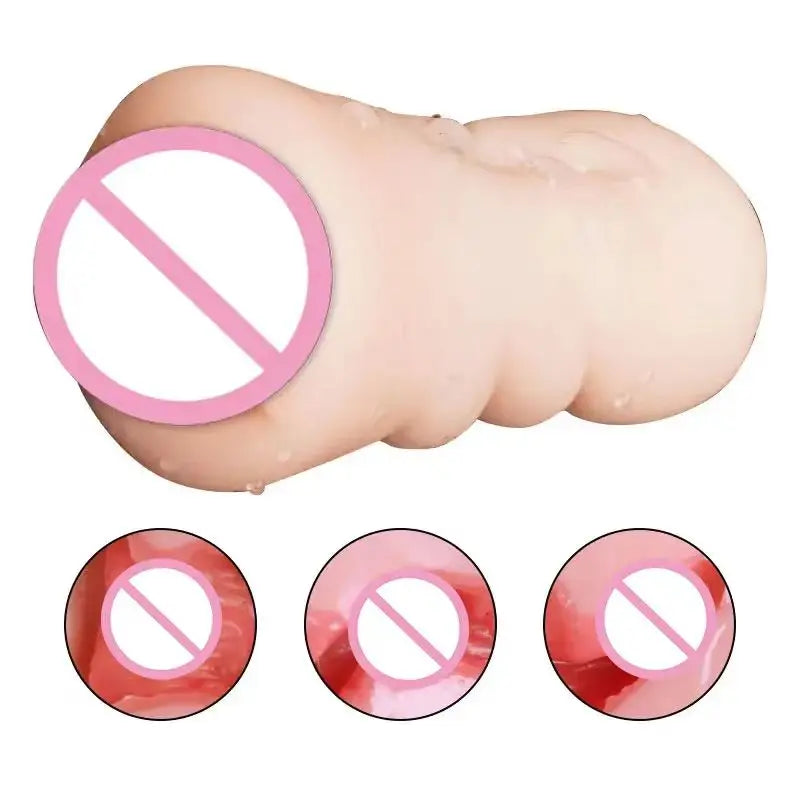 Adult masturbation sex toy soft body sexy breasts realistic vagina anus mouth 3-channel insertion sex doll for men, 18 years old