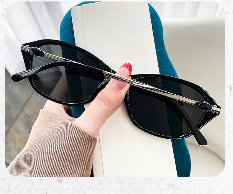 Sunglasses for Women Fashion Trend High-end Frame Glasses Small Frame Sunglasses
