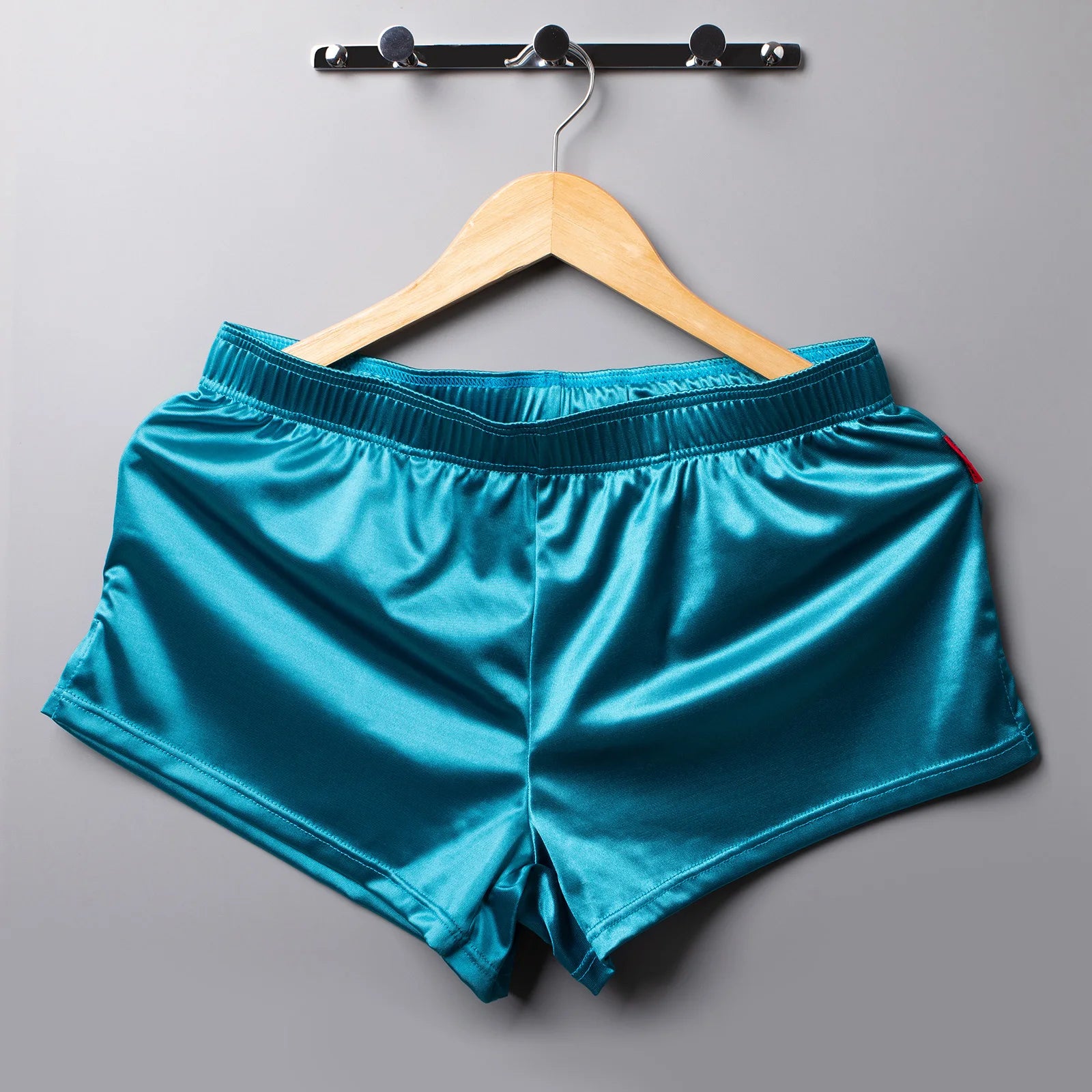 Sexy Sleepwear Nightwear Satin Short Pants Men Underwear Lounge Pajamas Homewear Sleep Bottoms Boxershorts