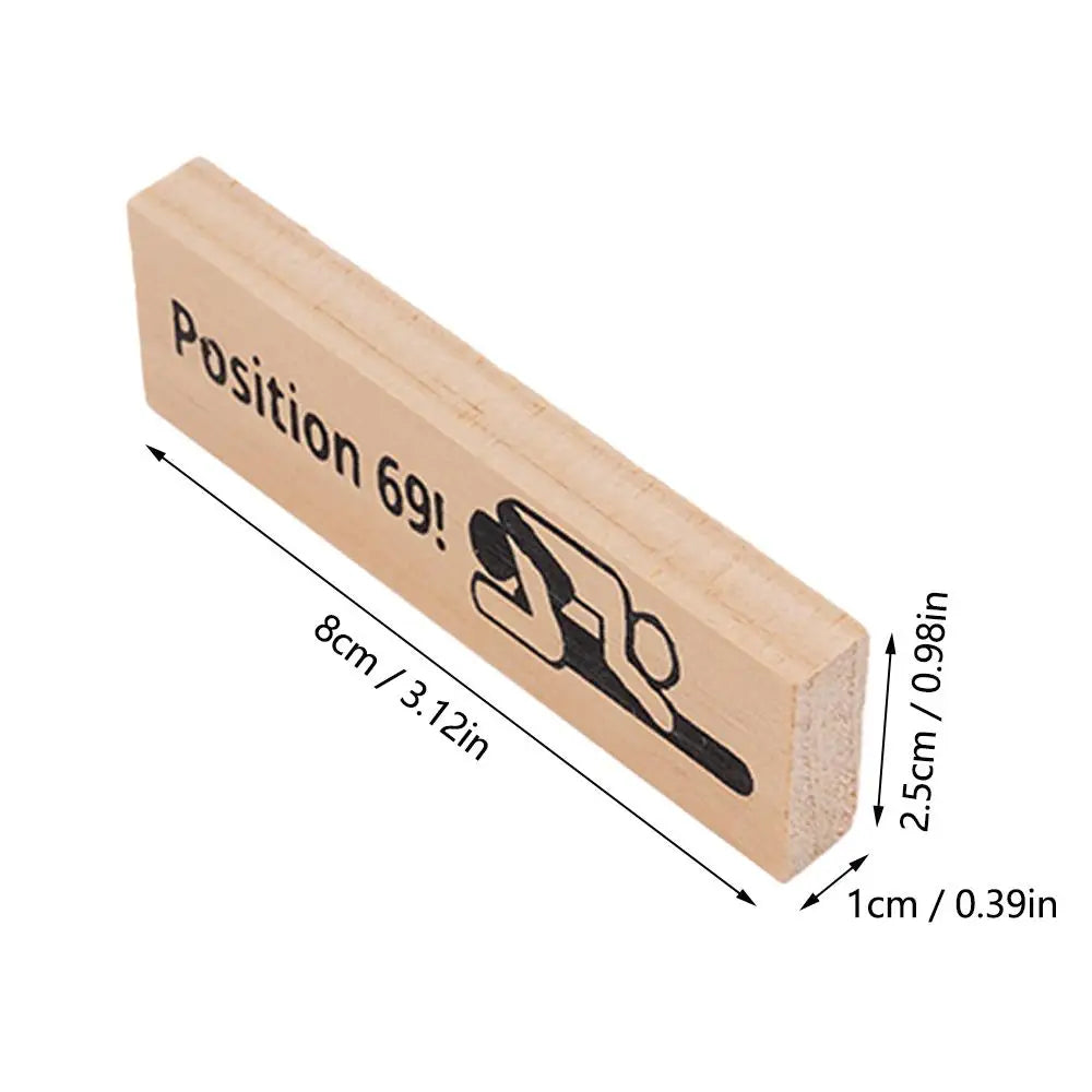 Block Tower Game For Adults Sex Toys Wooden Block For Tumbling Tower Stacking Games Erotica Party SM Block