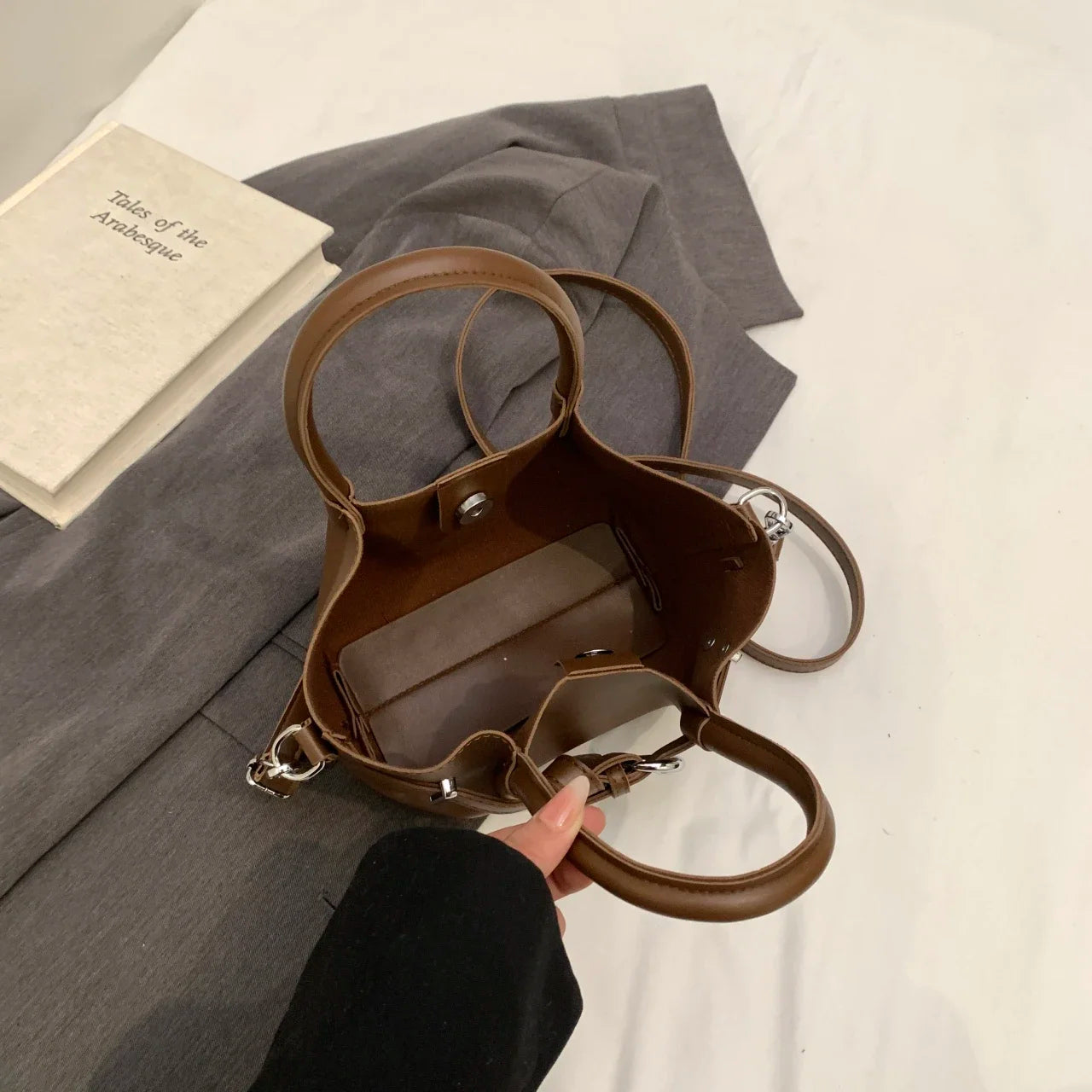 Branded Hand Bags for Women High Quality Leather Shoulder Bag Luxury Purses and Handbags Designer Crossbody Bag Bucket Bolsos