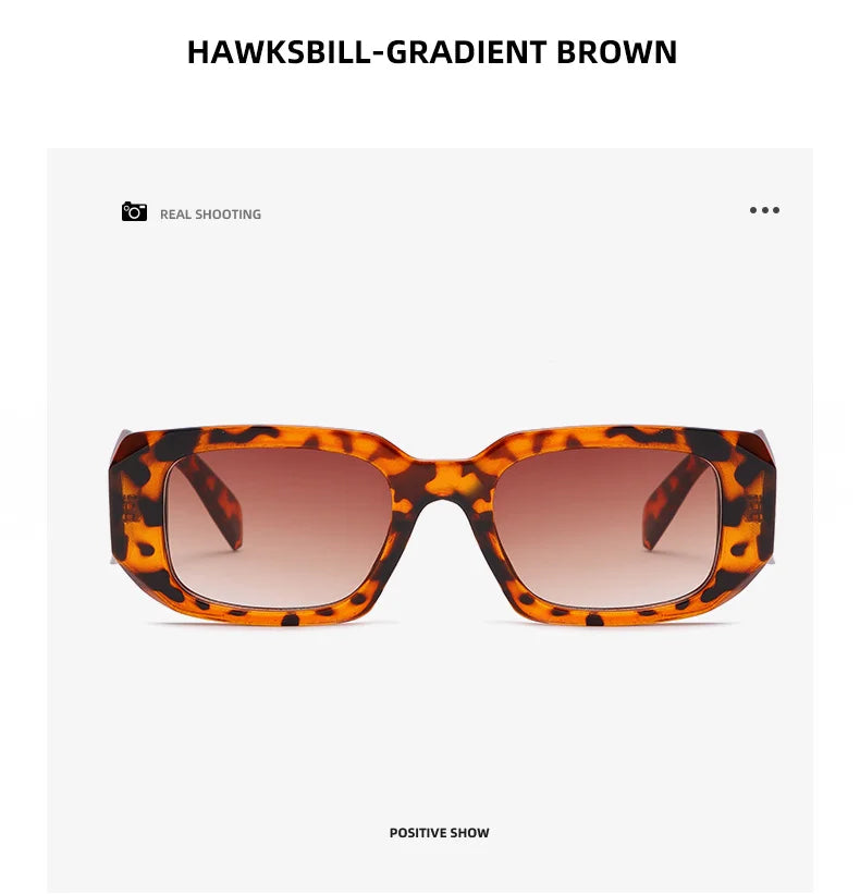 2024 New Sunglasses for Men Women Trendy Sun Glasses Goggle Man Brand Designer Square Glasses Shades Female Eyewear Oculos