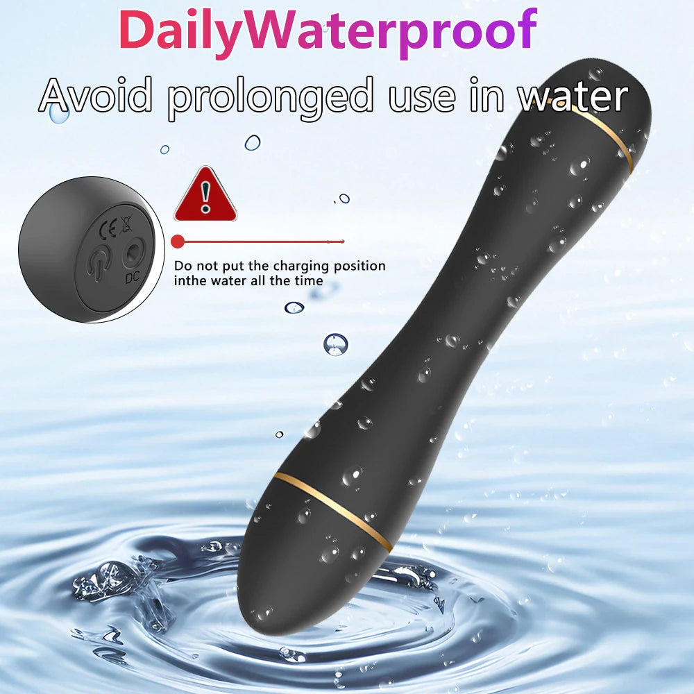 Mini Bullet Vibrator Adult Toy Clitoral Nipple Stimulation 10 Mode, G Spot Stimulator Vagina Anal Massage Adult Toy for Females