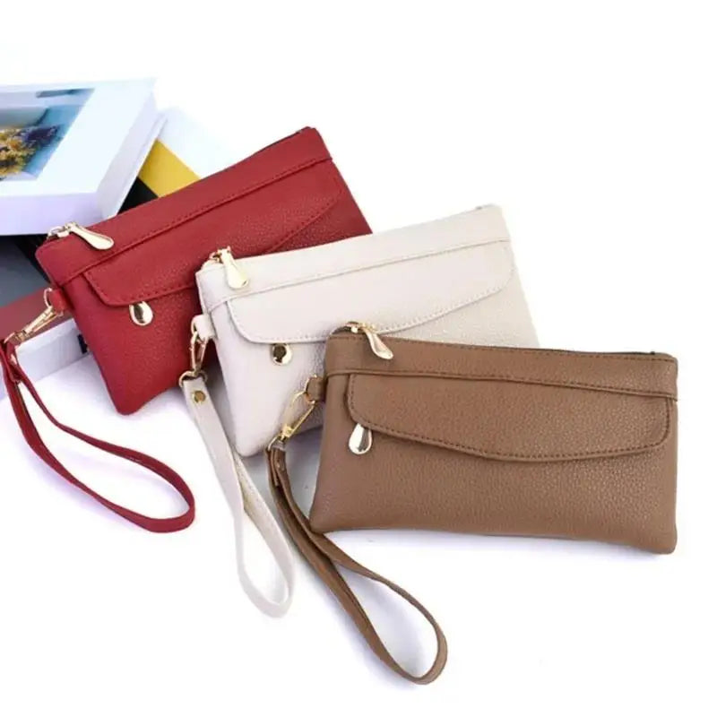 New Pu Women Wallets Purses Fashion Long Zipper Women's Wallet Money Coin Holder Female Purse